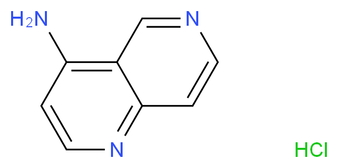 1,6-naphthyridin-4-amine hydrochloride_Molecular_structure_CAS_)