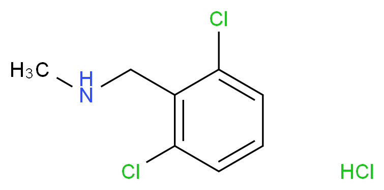 (2,6-Dichlorobenzyl)methylamine hydrochloride_Molecular_structure_CAS_90389-15-4)