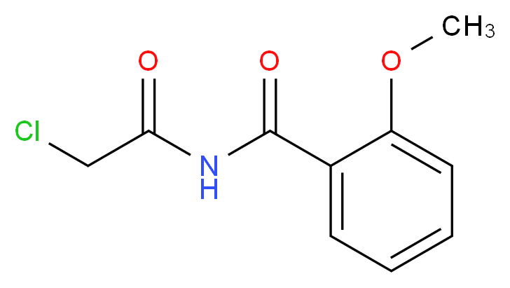 N-(2-Chloro-acetyl)-2-methoxy-benzamide_Molecular_structure_CAS_)