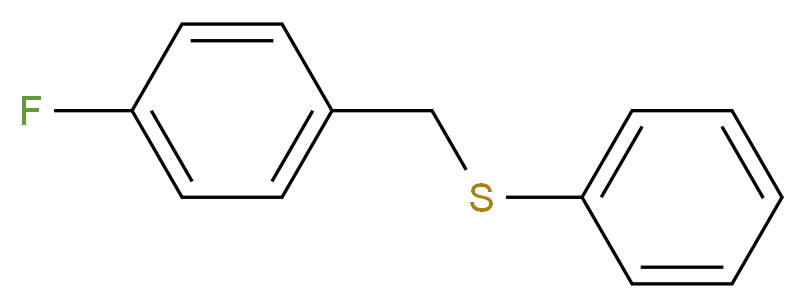4-Fluorobenzyl phenyl sulphide 97%_Molecular_structure_CAS_351-66-6)