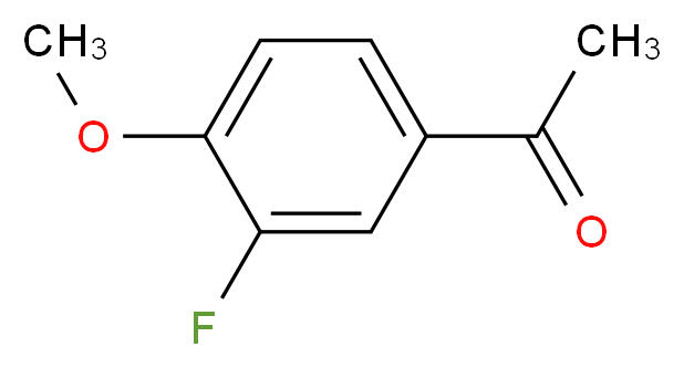 1-(3-Fluoro-4-methoxyphenyl)-1-ethanone_Molecular_structure_CAS_455-91-4)