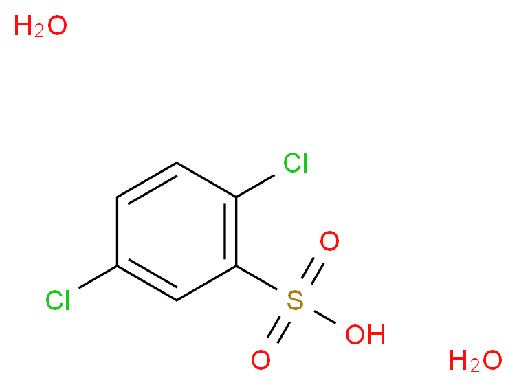 2,5-Dichlorobenzenesulfonic acid dihydrate_Molecular_structure_CAS_38484-94-5)