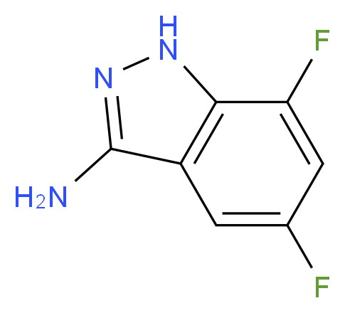 5,7-DIFLUORO-1H-INDAZOL-3-AMINE_Molecular_structure_CAS_404827-65-2)