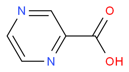 Pyrazinoic acid_Molecular_structure_CAS_98-97-5)