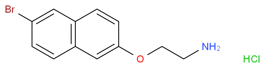2-(2-aminoethoxy)-6-bromonaphthalene hydrochloride_Molecular_structure_CAS_)