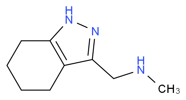 N-methyl-1-(4,5,6,7-tetrahydro-1H-indazol-3-yl)methanamine_Molecular_structure_CAS_883544-80-7)