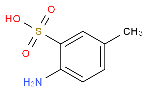 2-Amino-5-methylbenzenesulfonic acid_Molecular_structure_CAS_88-44-8)