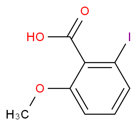 2-Iodo-6-methoxybenzoic acid_Molecular_structure_CAS_66195-39-9)