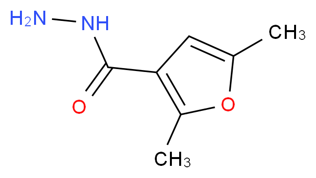 2,5-dimethyl-3-furohydrazide_Molecular_structure_CAS_159881-93-3)
