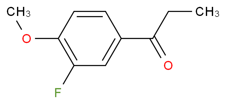 3'-Fluoro-4'-methoxypropiophenone_Molecular_structure_CAS_)