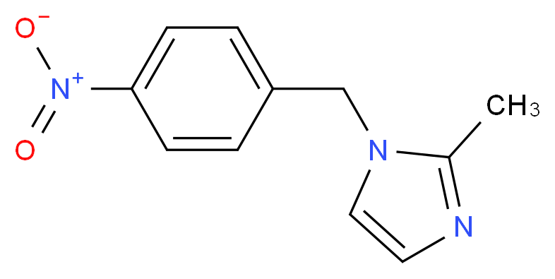 2-Methyl-1-(4-nitrobenzyl)-1H-imidazole_Molecular_structure_CAS_56643-86-8)