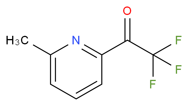 2,2,2-trifluoro-1-(6-methylpyridin-2-yl)ethanone_Molecular_structure_CAS_1060806-26-9)