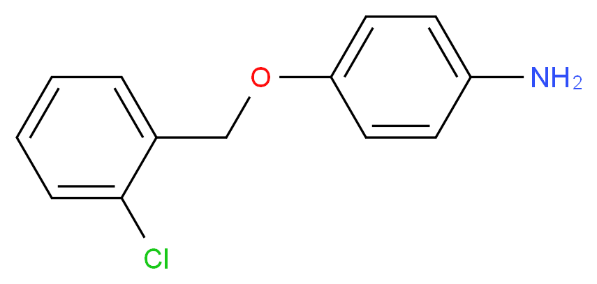 4-[(2-Chlorobenzyl)oxy]aniline_Molecular_structure_CAS_21116-13-2)