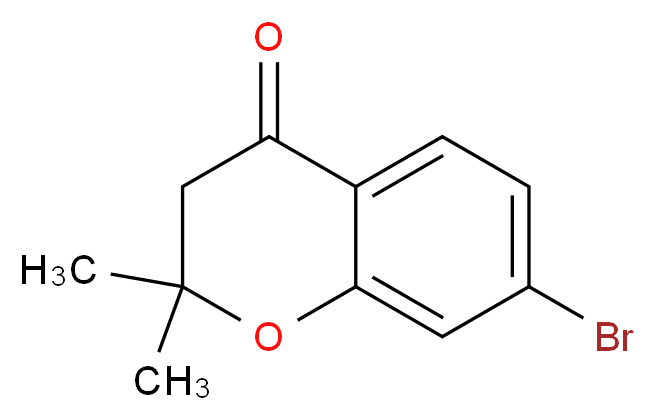 7-bromo-2,2-dimethylchroman-4-one_Molecular_structure_CAS_130200-01-0)