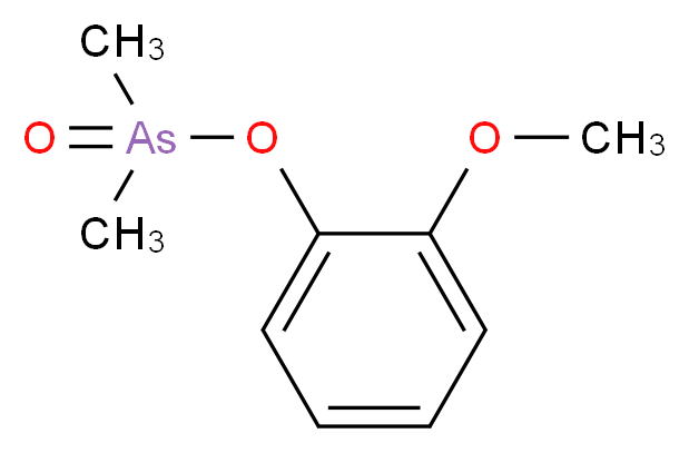 GUAIACOL CACODYLATE_Molecular_structure_CAS_)