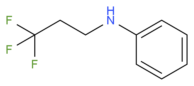 N-(3,3,3-trifluoropropyl)aniline_Molecular_structure_CAS_)