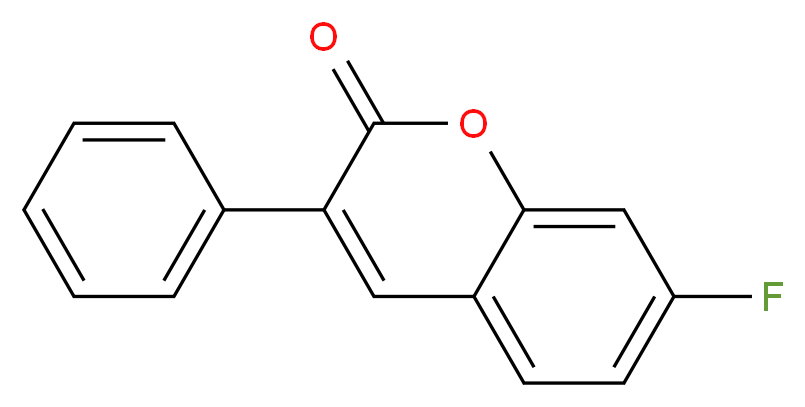 7-Fluoro-3-phenylcoumarin_Molecular_structure_CAS_)