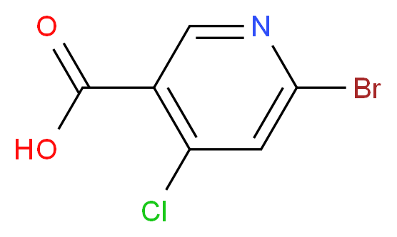 6-bromo-4-chloronicotinic acid_Molecular_structure_CAS_1060808-92-5)