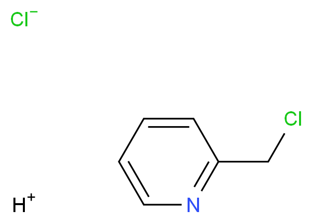 2-(Chloromethyl)pyridine hydrochloride_Molecular_structure_CAS_6959-47-3)