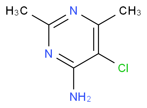 4-Amino-5-chloro-2,6-dimethylpyrimidine_Molecular_structure_CAS_2858-20-0)