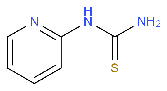 N-(2-Pyridyl)thiourea_Molecular_structure_CAS_14294-11-2)