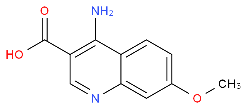 4-amino-7-methoxyquinoline-3-carboxylic acid_Molecular_structure_CAS_)