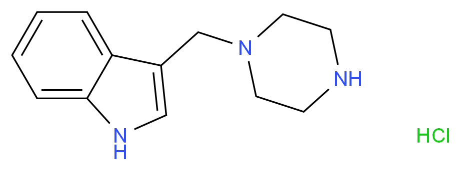 3-(Piperazin-1-ylmethyl)-1H-indole hydrochloride_Molecular_structure_CAS_)