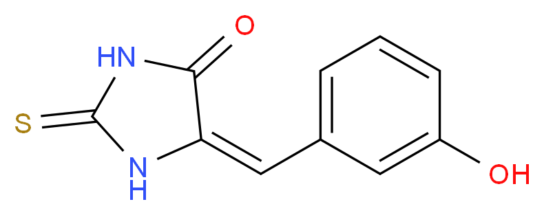 5-[1-(3-Hydroxy-phenyl)-meth-(Z)-ylidene]-2-thioxo-imidazolidin-4-one_Molecular_structure_CAS_74920-46-0)