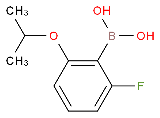 2-FLUORO-6-ISOPROPOXYPHENYLBORONIC ACID_Molecular_structure_CAS_870777-17-6)