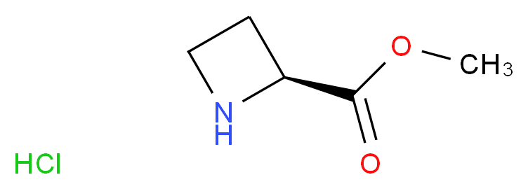 (S)-Azetidine-2-carboxylic acid methyl ester hydrochloride_Molecular_structure_CAS_69684-69-1)