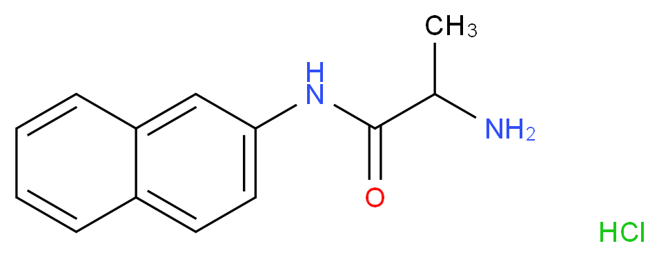 DL-Alanine β-naphthylamide hydrochloride_Molecular_structure_CAS_74144-49-3)