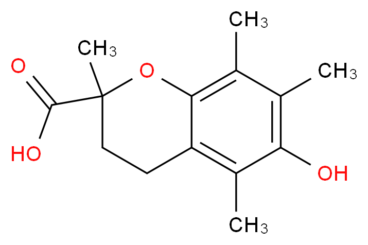 (±)-6-Hydroxy-2,5,7,8-tetramethylchromane-2-carboxylic acid_Molecular_structure_CAS_53188-07-1)