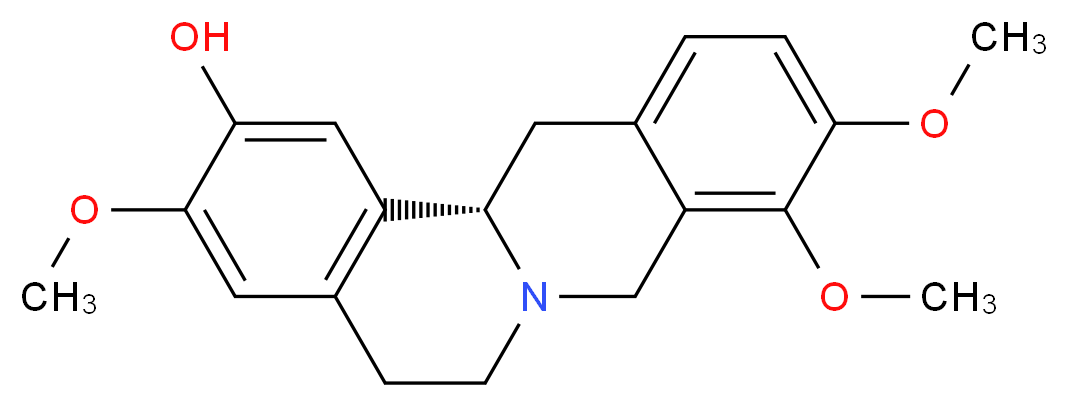 CAS_483-34-1 molecular structure