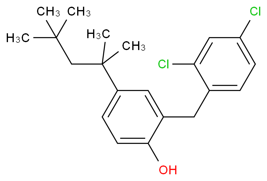clofoctol_Molecular_structure_CAS_37693-01-9)