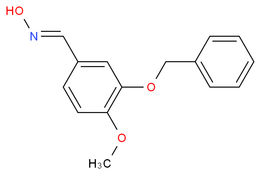 3-(benzyloxy)-4-methoxybenzaldehyde oxime_Molecular_structure_CAS_55667-17-9)