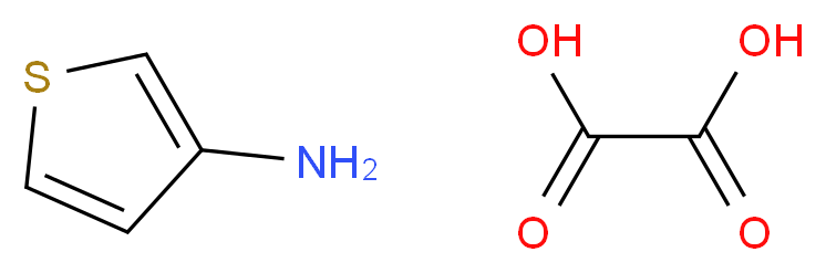 Thiophen-3-amine oxalate_Molecular_structure_CAS_861965-63-1)