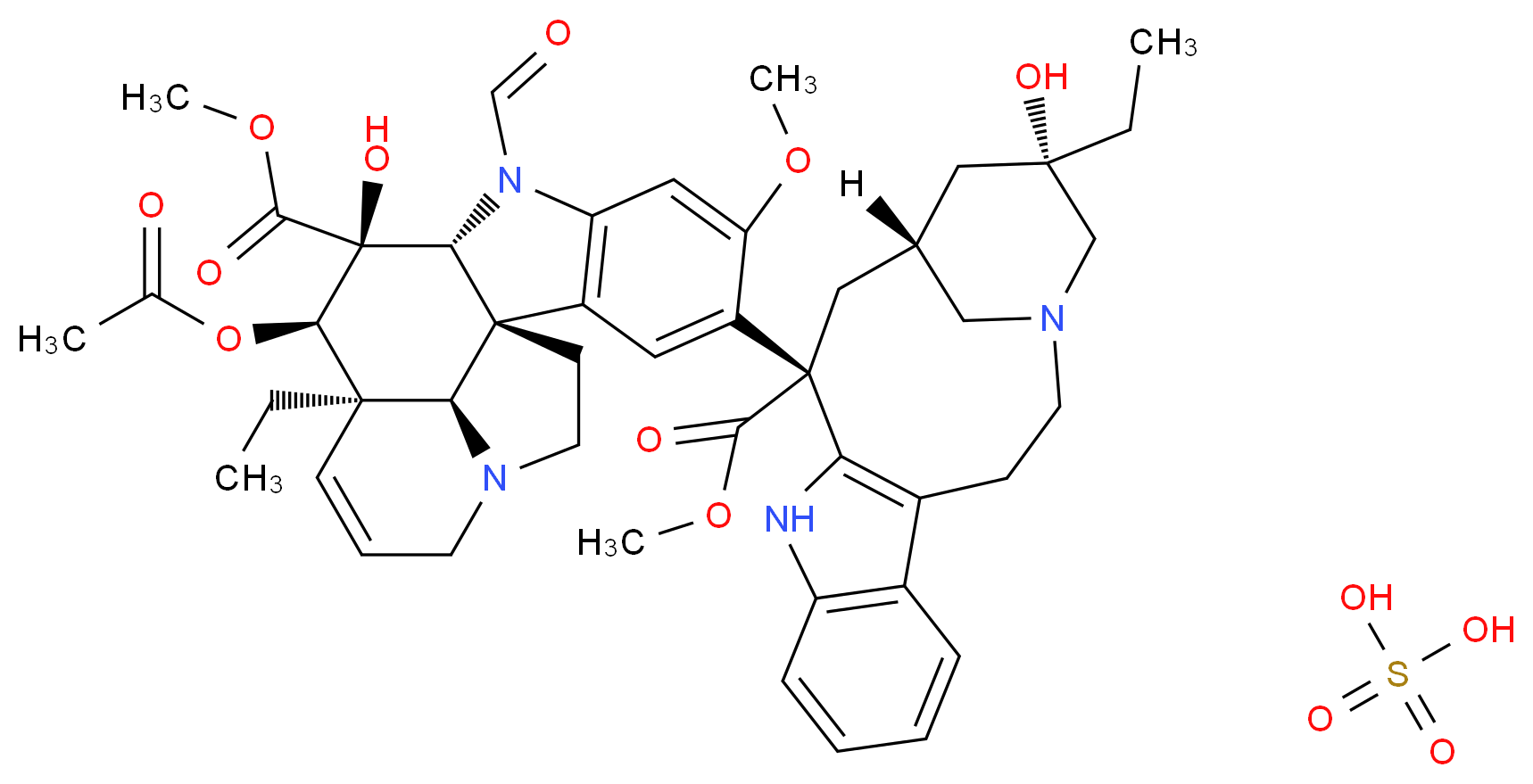 Vincristine sulfate salt_Molecular_structure_CAS_2068-78-2)