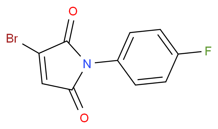 3-bromo-1-(4-fluorophenyl)-1H-pyrrole-2,5-dione_Molecular_structure_CAS_)