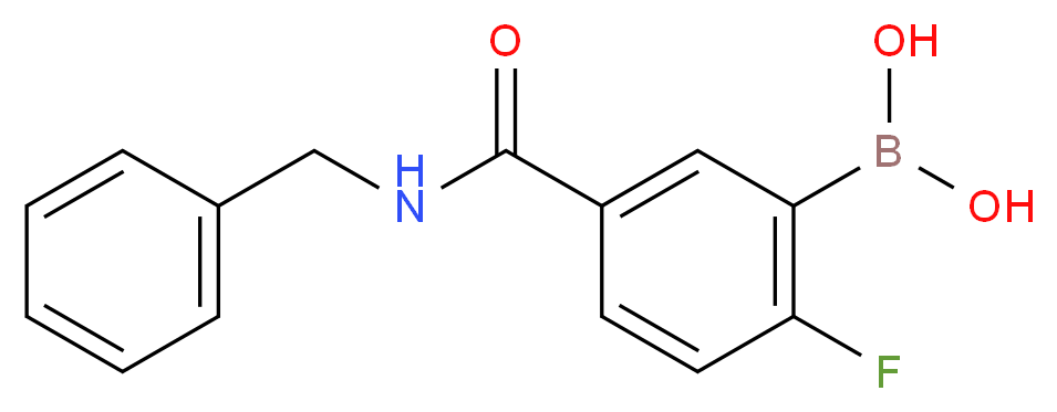5-(Benzylcarbamoyl)-2-fluorobenzeneboronic acid 97%_Molecular_structure_CAS_874289-53-9)