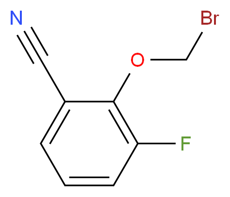 2-bromomethoxy-3-fluorobenzonitrile_Molecular_structure_CAS_)