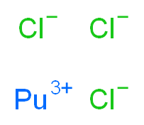 Plutonium(III) chloride_Molecular_structure_CAS_13569-62-5)