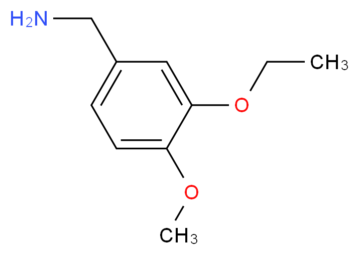 3-Ethoxy-4-methoxy-benzylamine_Molecular_structure_CAS_108439-67-4)