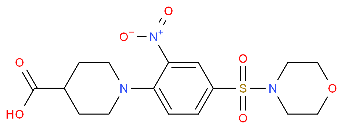 1-[4-(Morpholine-4-sulfonyl)-2-nitro-phenyl]-piperidine-4-carboxylic acid_Molecular_structure_CAS_)