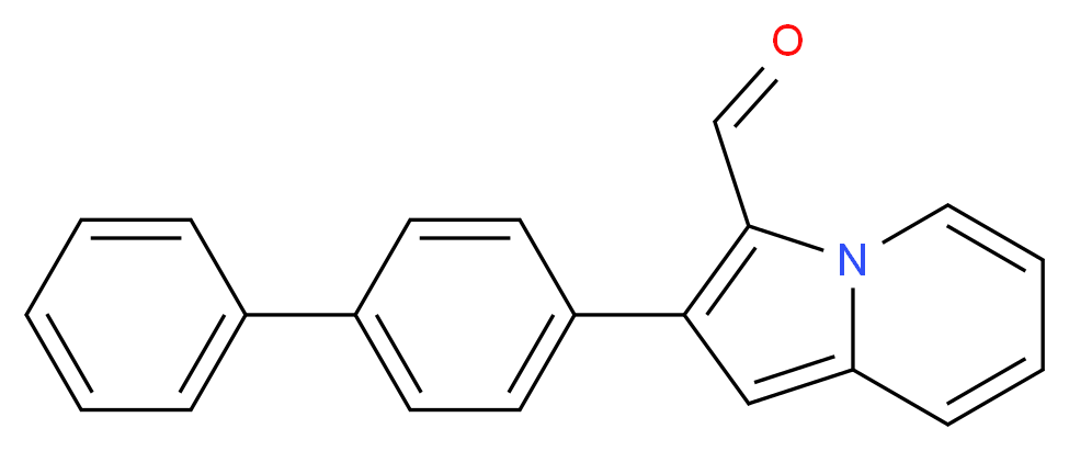 2-(Biphenyl-4-yl)indolizine-3-carboxaldehyde_Molecular_structure_CAS_558473-55-5)