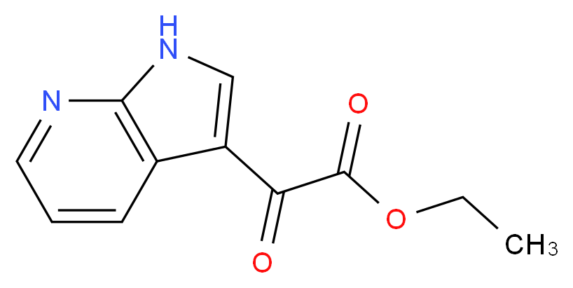 Ethyl 2-oxo-2-(1H-pyrrolo[2,3-b]pyridin-3-yl)-acetate_Molecular_structure_CAS_626604-80-6)