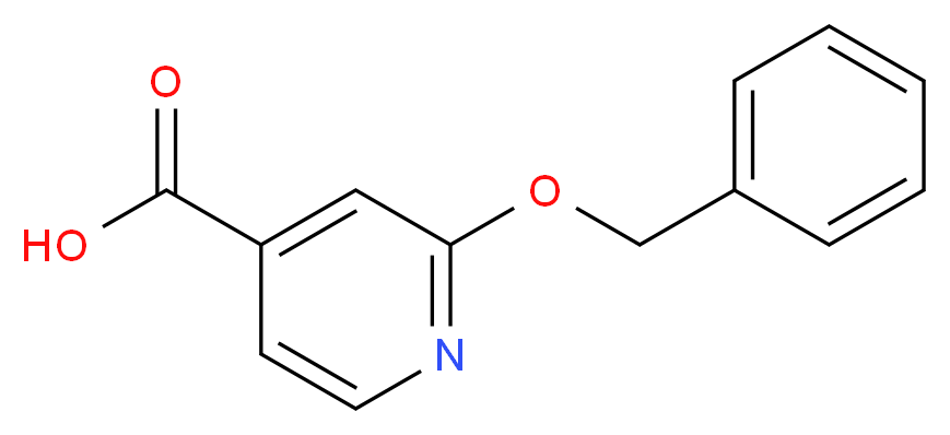 2-(Benzyloxy)isonicotinic acid_Molecular_structure_CAS_467236-25-5)