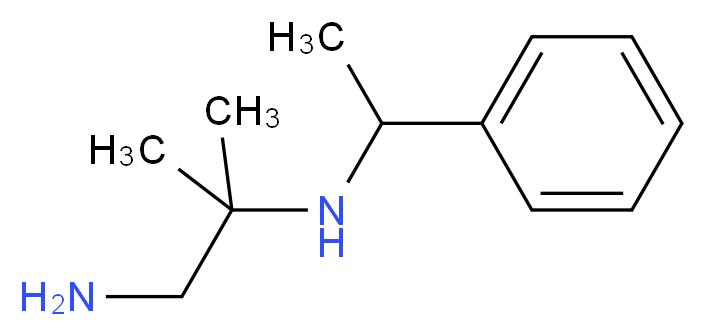 (1-amino-2-methylpropan-2-yl)(1-phenylethyl)amine_Molecular_structure_CAS_)