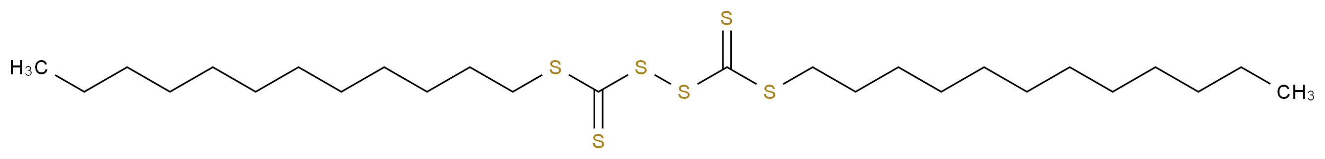 Bis(dodecylsulfanylthiocarbonyl) disulfide_Molecular_structure_CAS_870532-86-8)