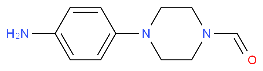 1-(4-Aminophenyl)-4-formylpiperazine_Molecular_structure_CAS_)