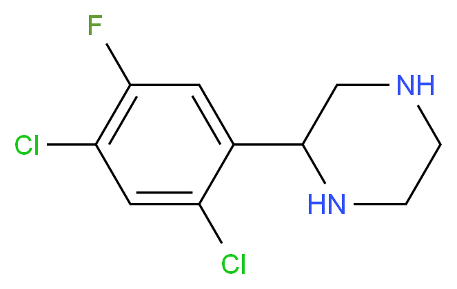 2-(2,4-Dichloro-5-fluorophenyl)piperazine_Molecular_structure_CAS_914348-92-8)